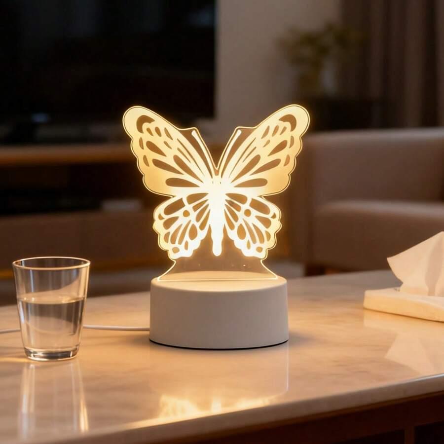 lampka led motyl 