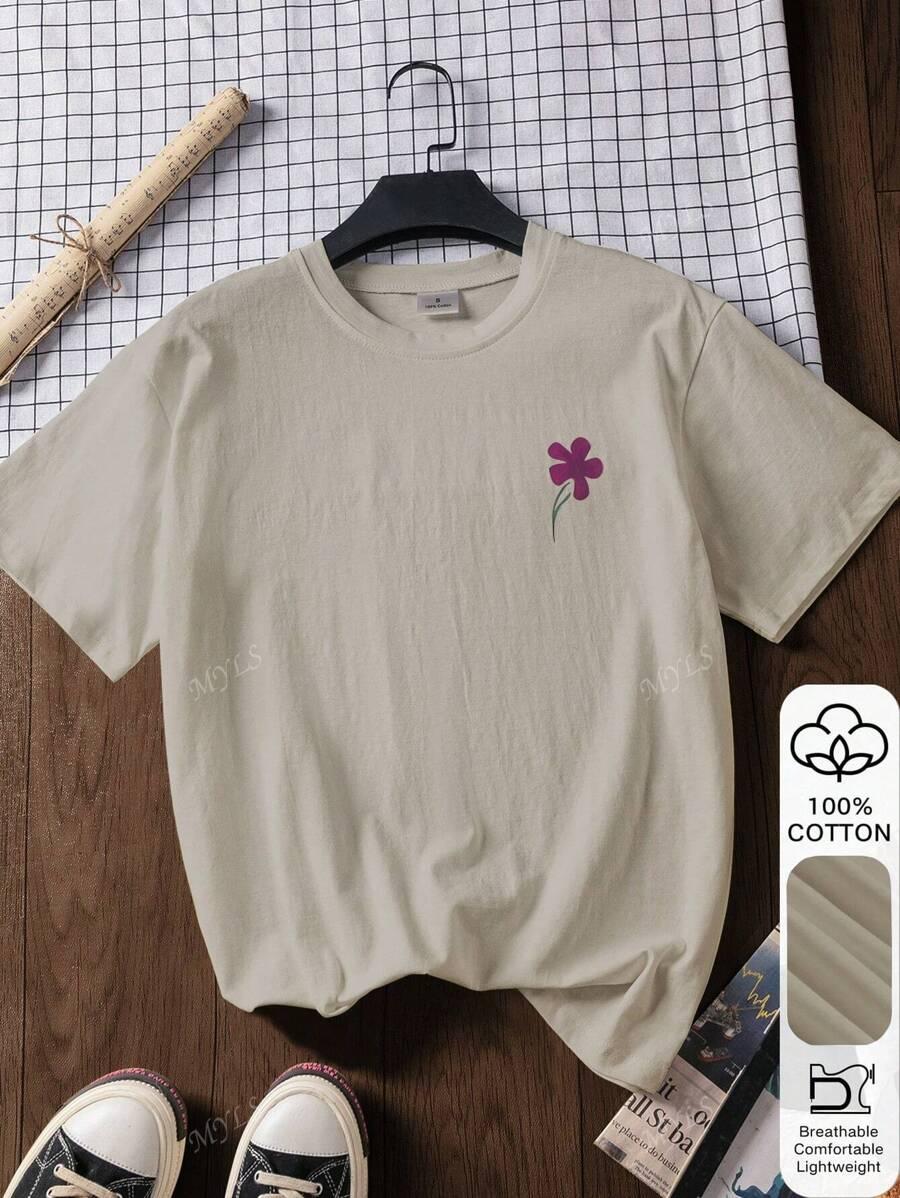 T-SHIRT Z NADRUKIEM