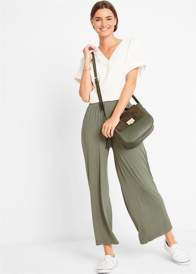 ZIELONE SPODNIE CASUAL