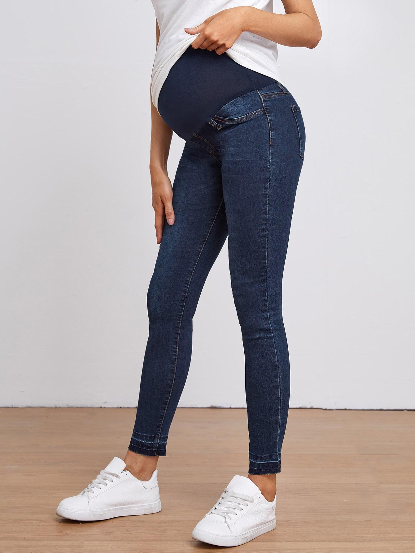 SPODNIE CIĄŻOWE JEANS
