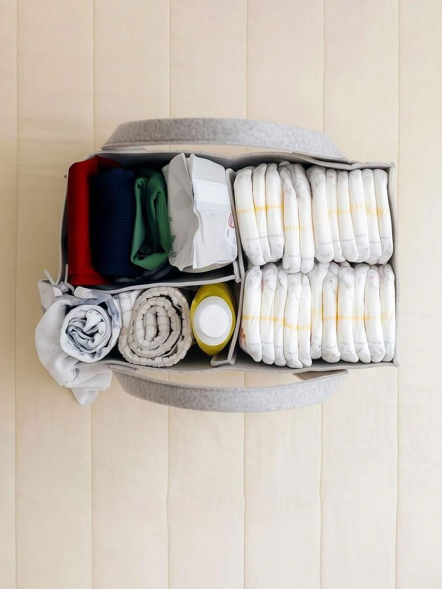 beżowa torba organizer