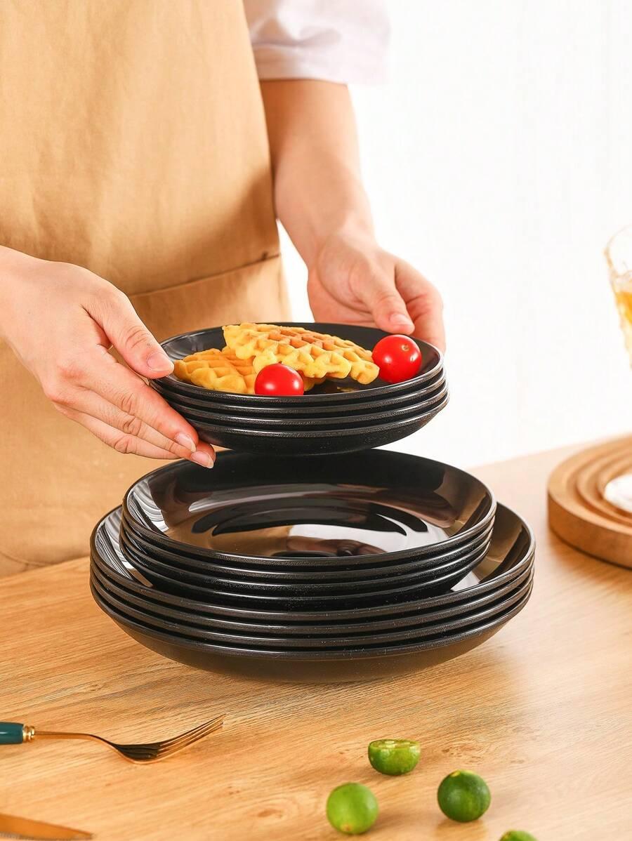 plastikowe talerze 8 szt