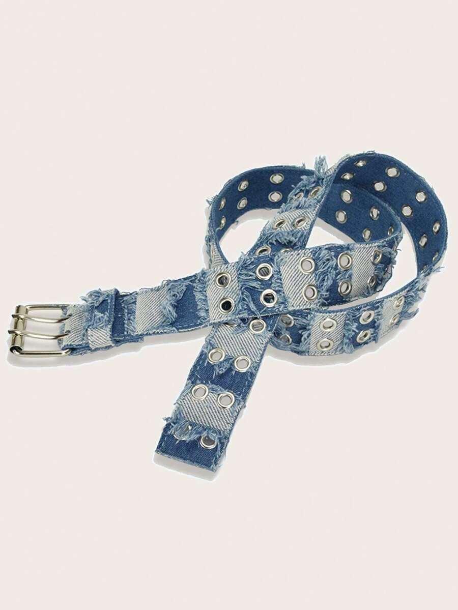 pasek jeans sprzączka