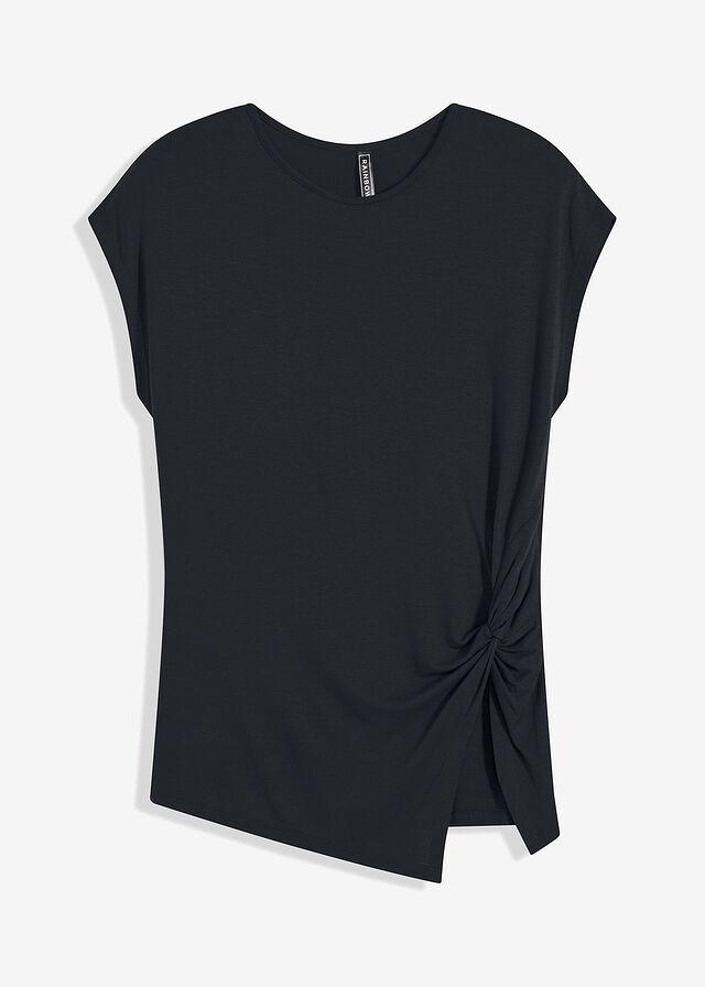 T-SHIRT Z MARSZCZENIEM 