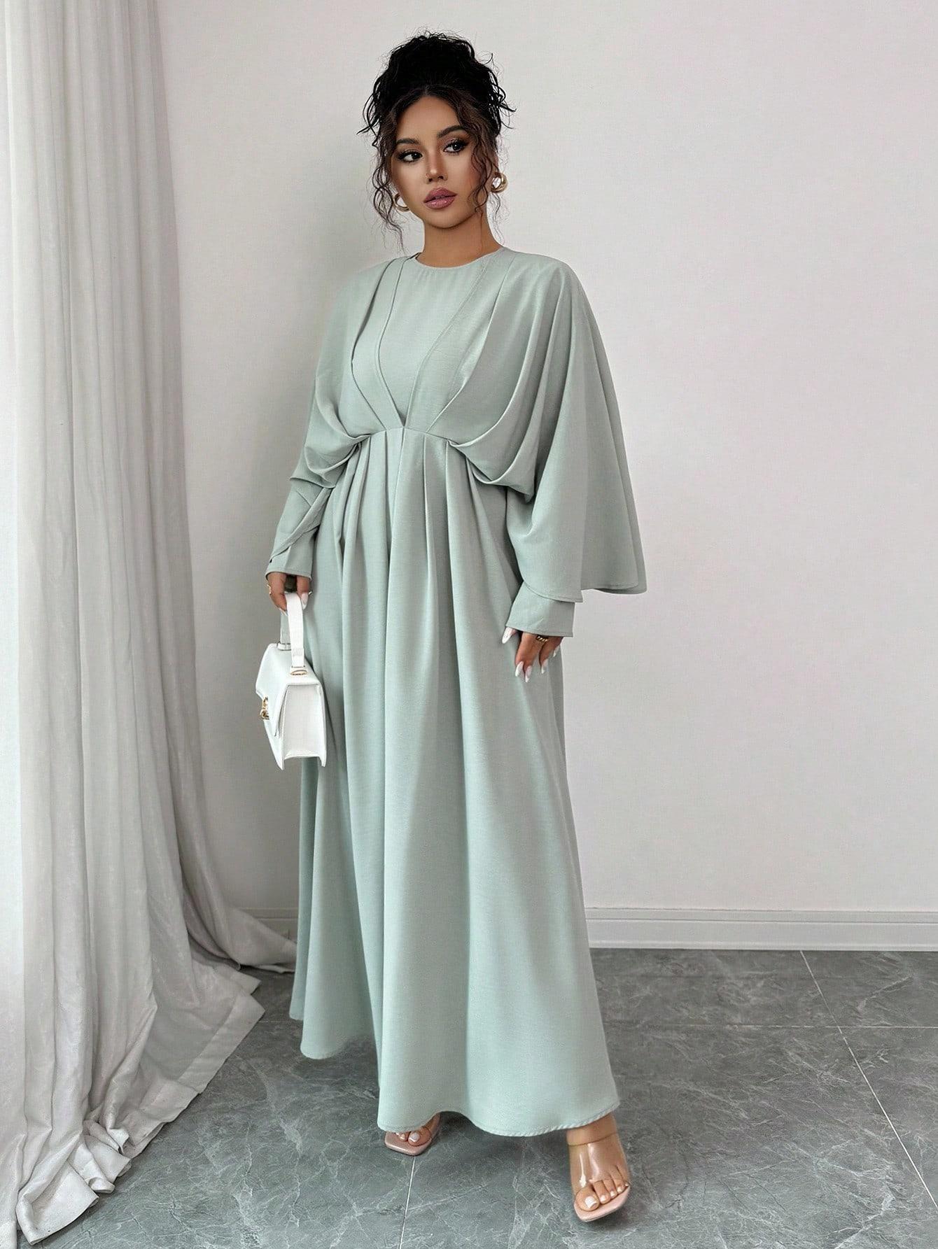 ZIELONA MAXI SUKIENKA