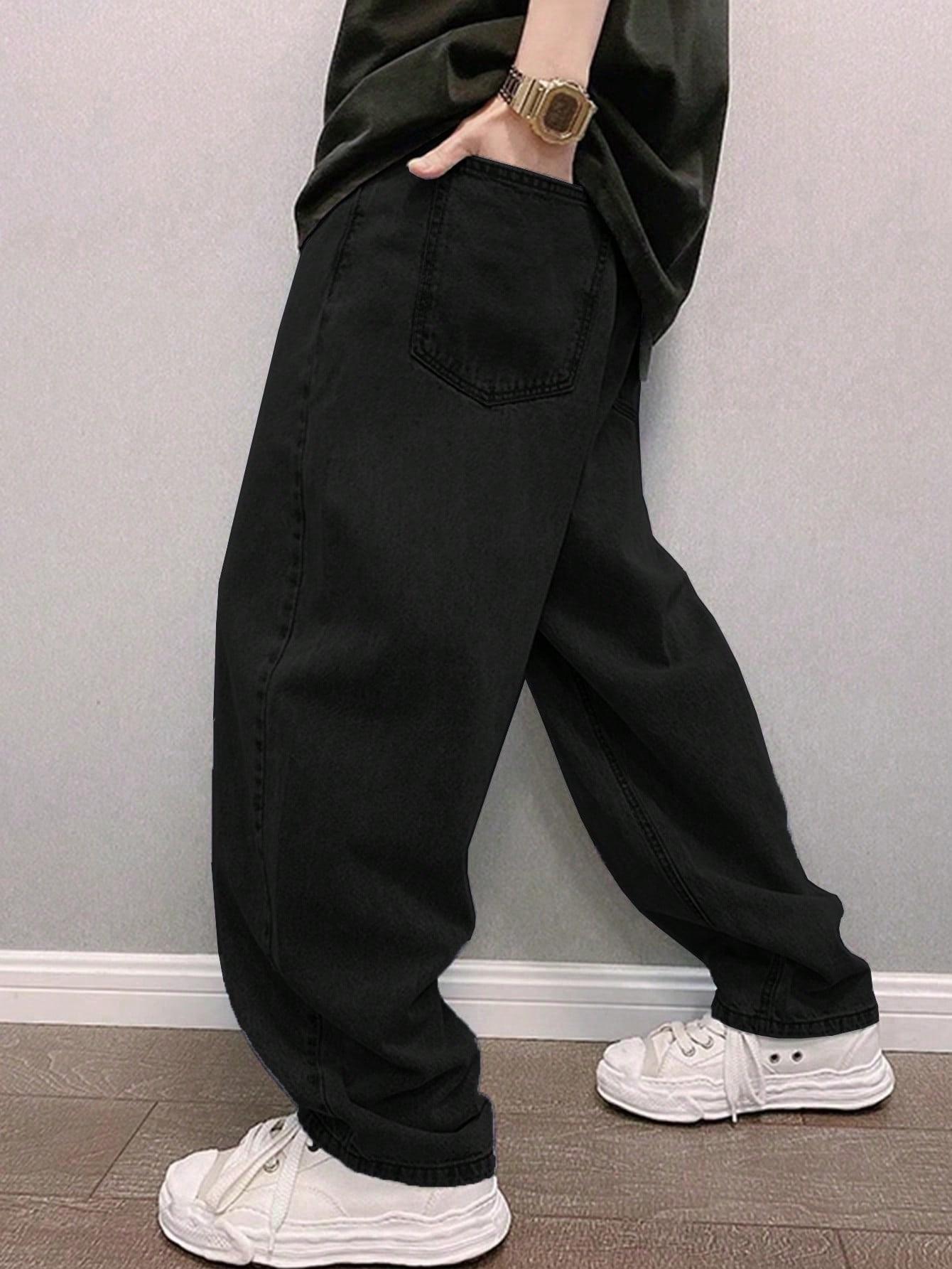 PROSTE SPODNIE JEANS 