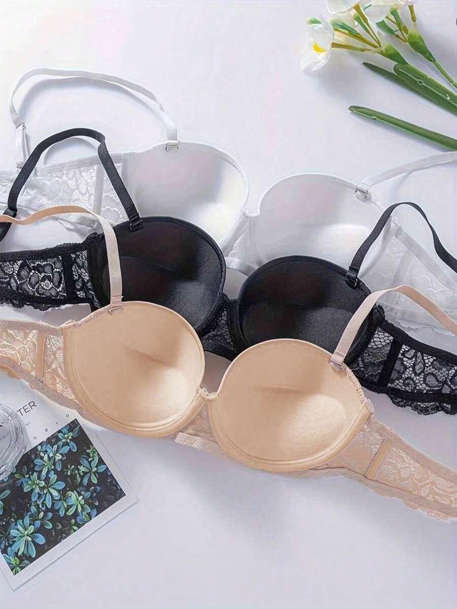 BIUSTONOSZ KORONKA 3-PACK
