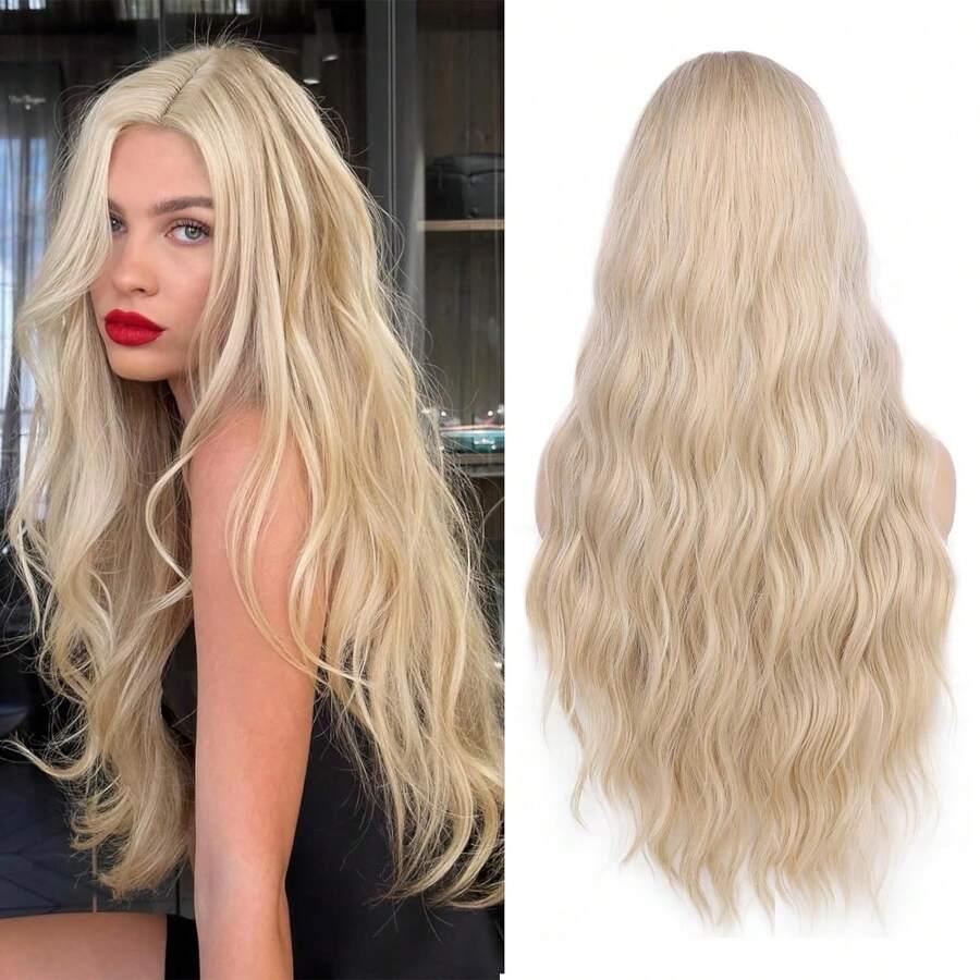 blond włosy peruka