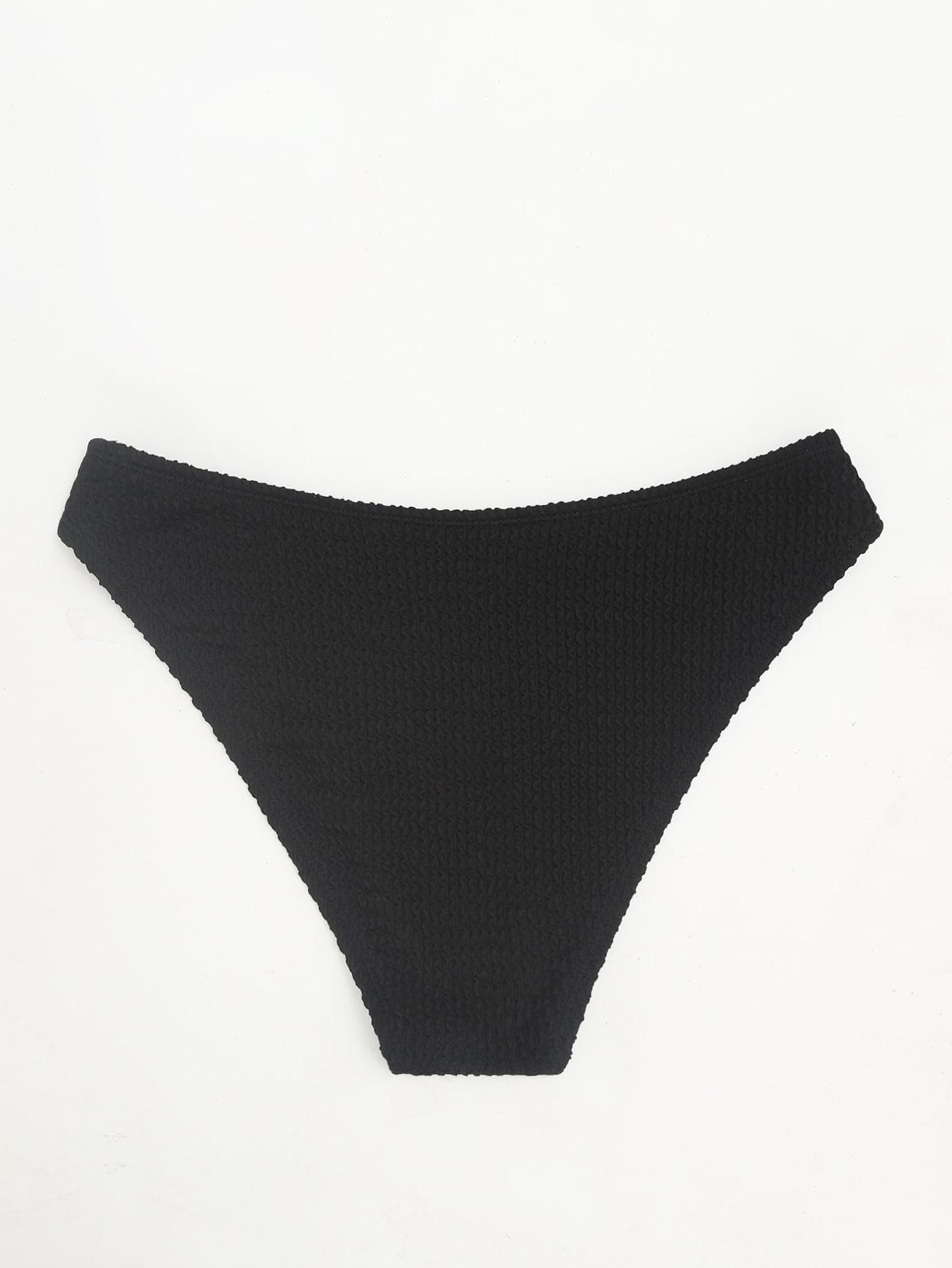czarny dół od bikini 