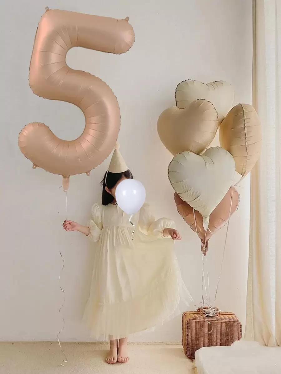 zestaw balonów liczba "0" 6-pack