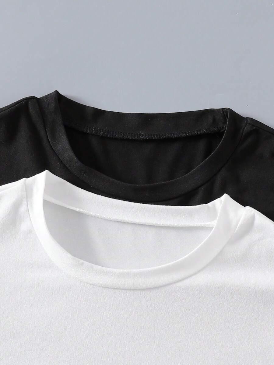 bluzka DŁUGI RĘKAW 2-PACK
