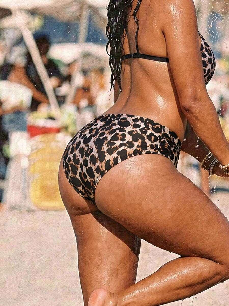 dół od bikini ANIMAL PRINT