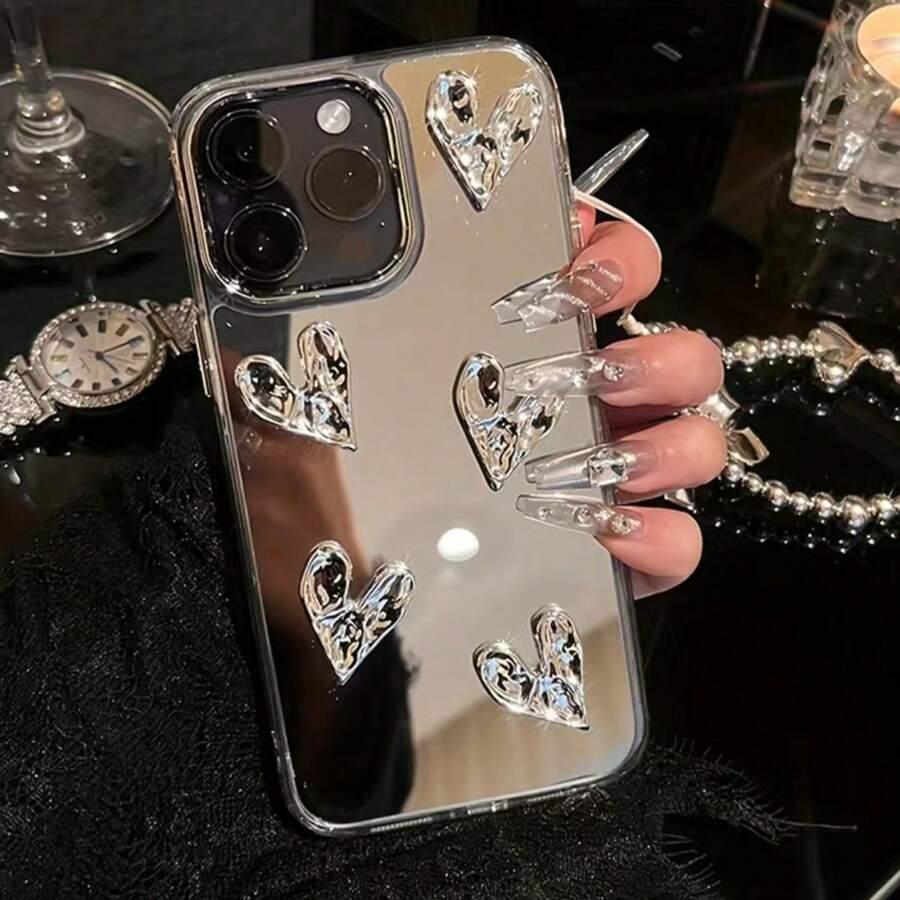 srebrne etui na telefon iphone x/xs