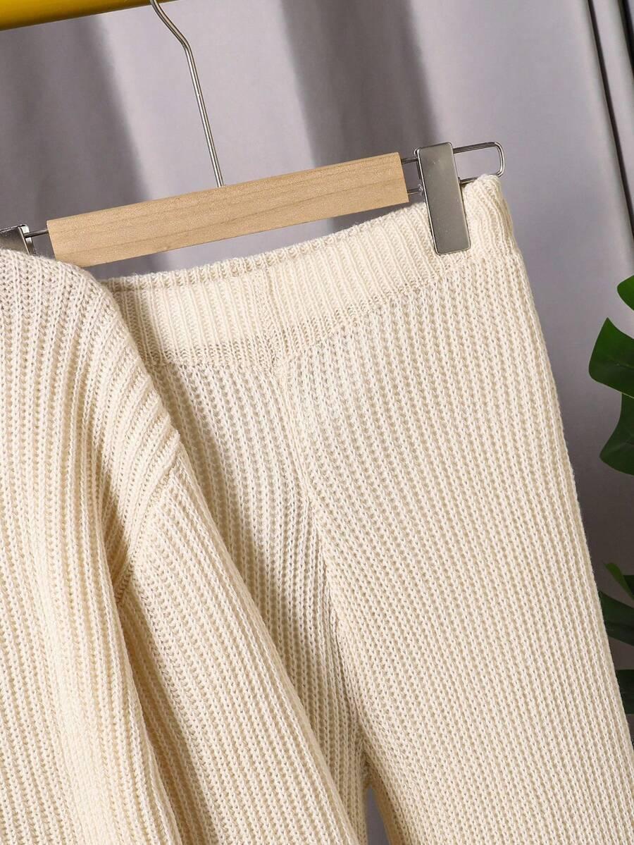 SWETER SPODNIE KOMPLET 