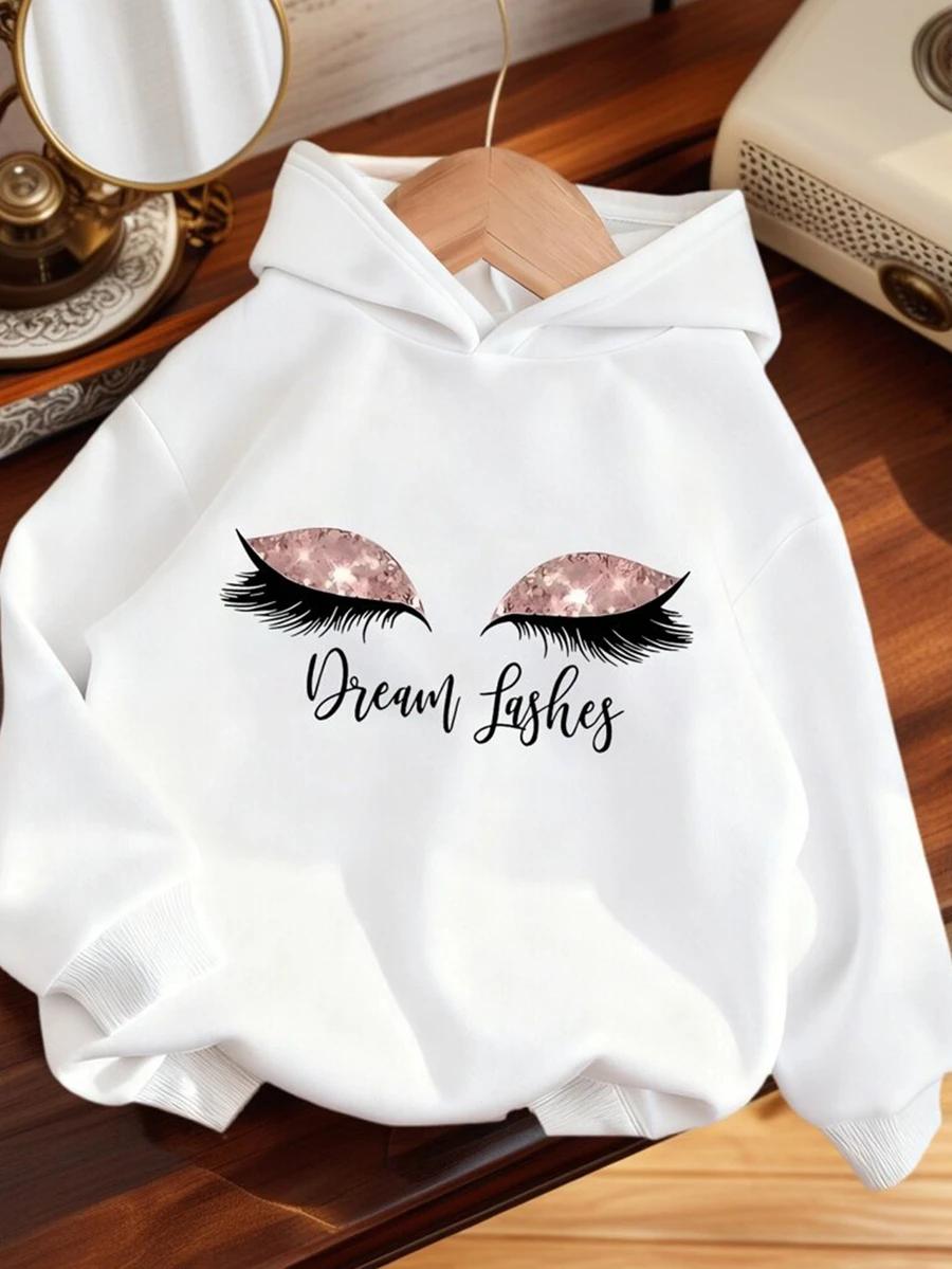 biała bluza print