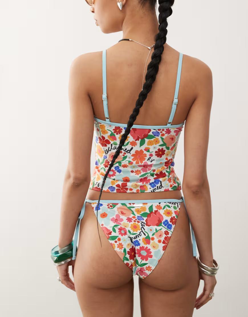 DÓŁ OD BIKINI FLORAL PRINT