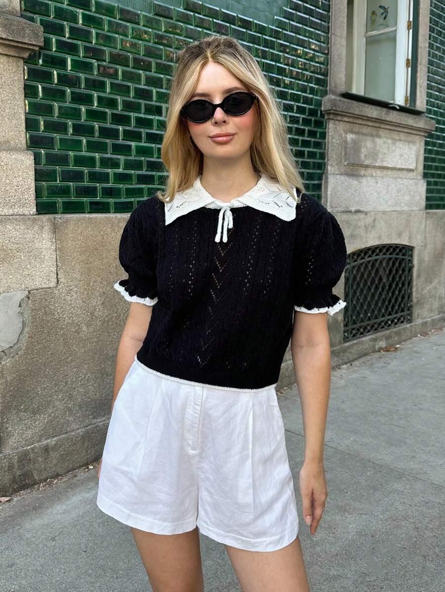 BLUZKA Z DZIANINY