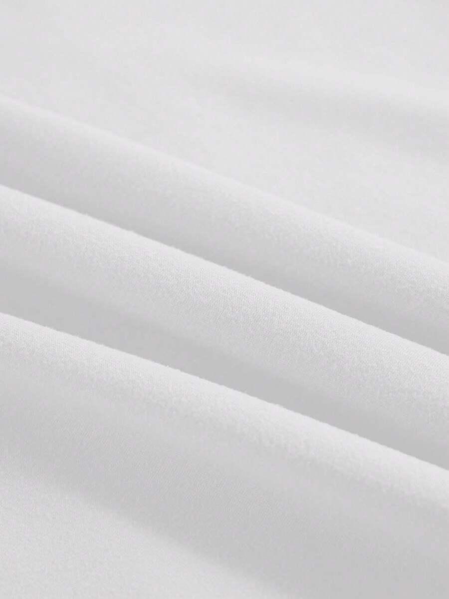 BIAŁY T-SHIRT PRINT