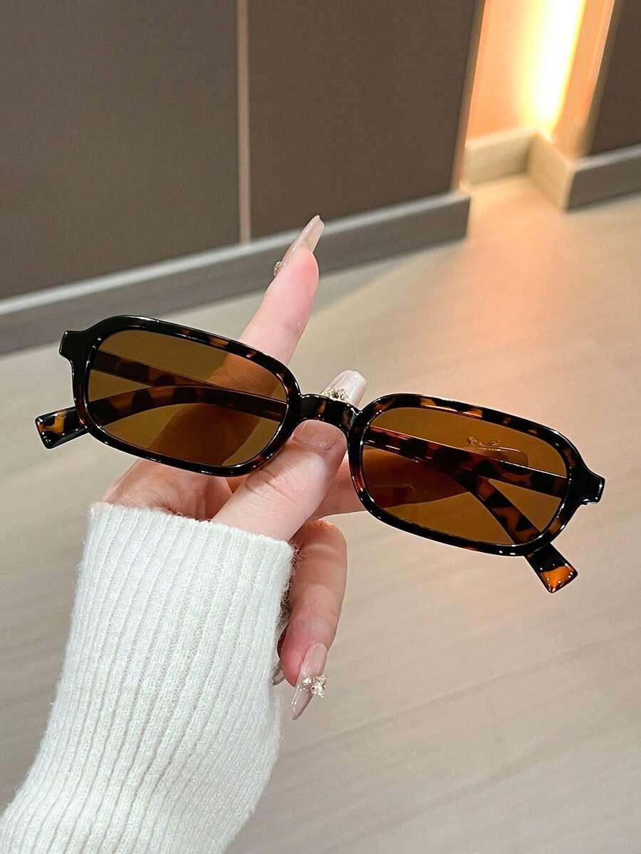 okulary przeciwsłoneczne leopard print
