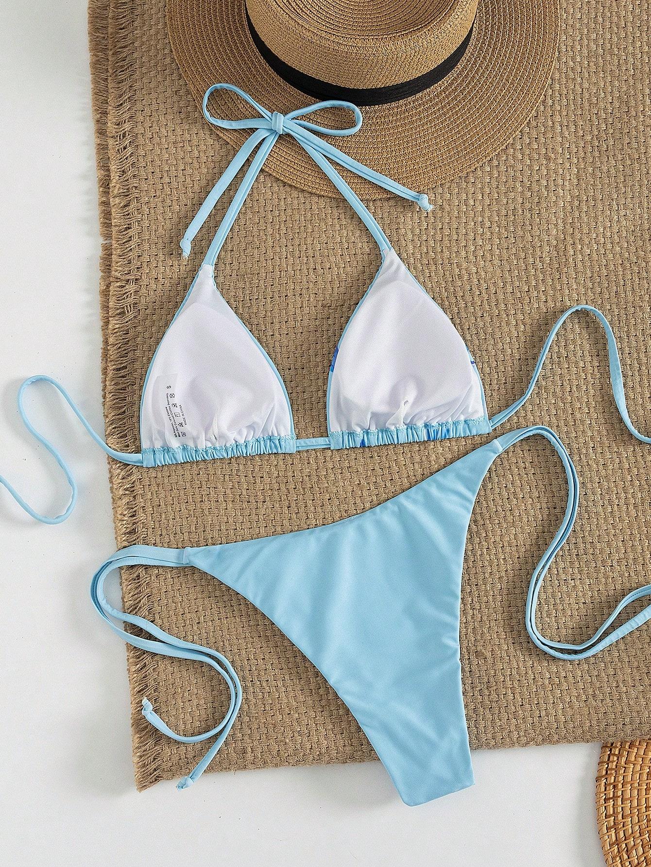 dwuczęściowy kostium kąpielowy bikini