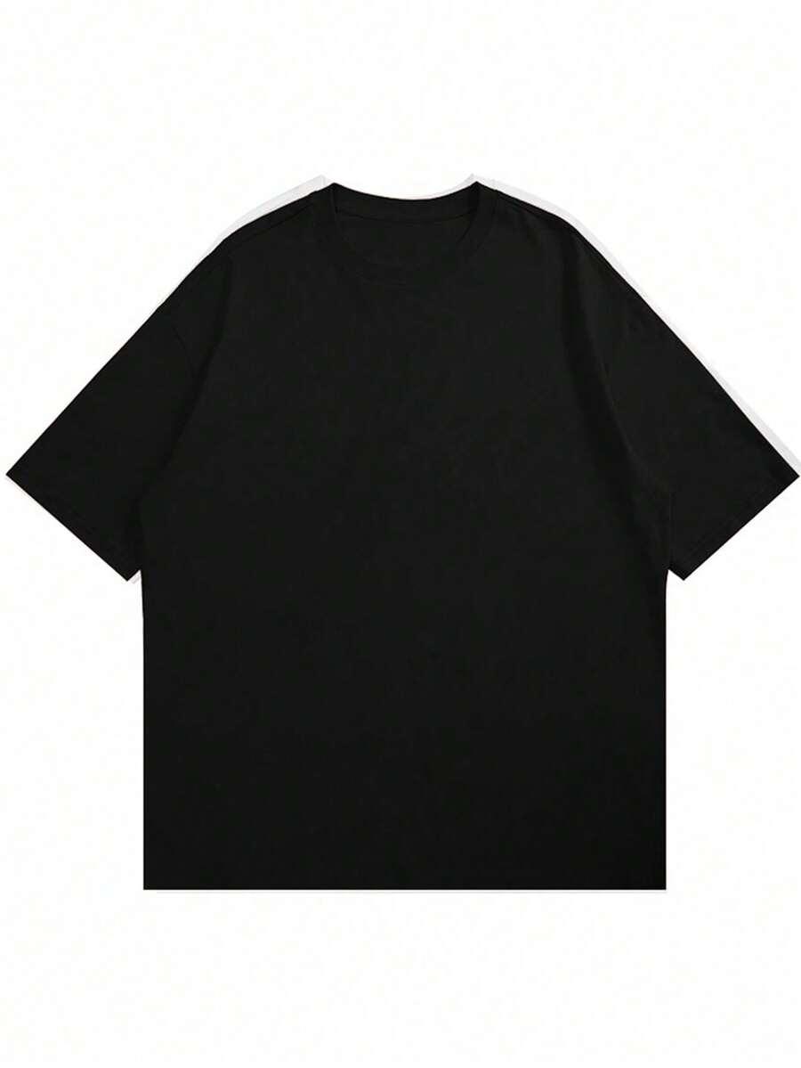 czarny t-shirt basic