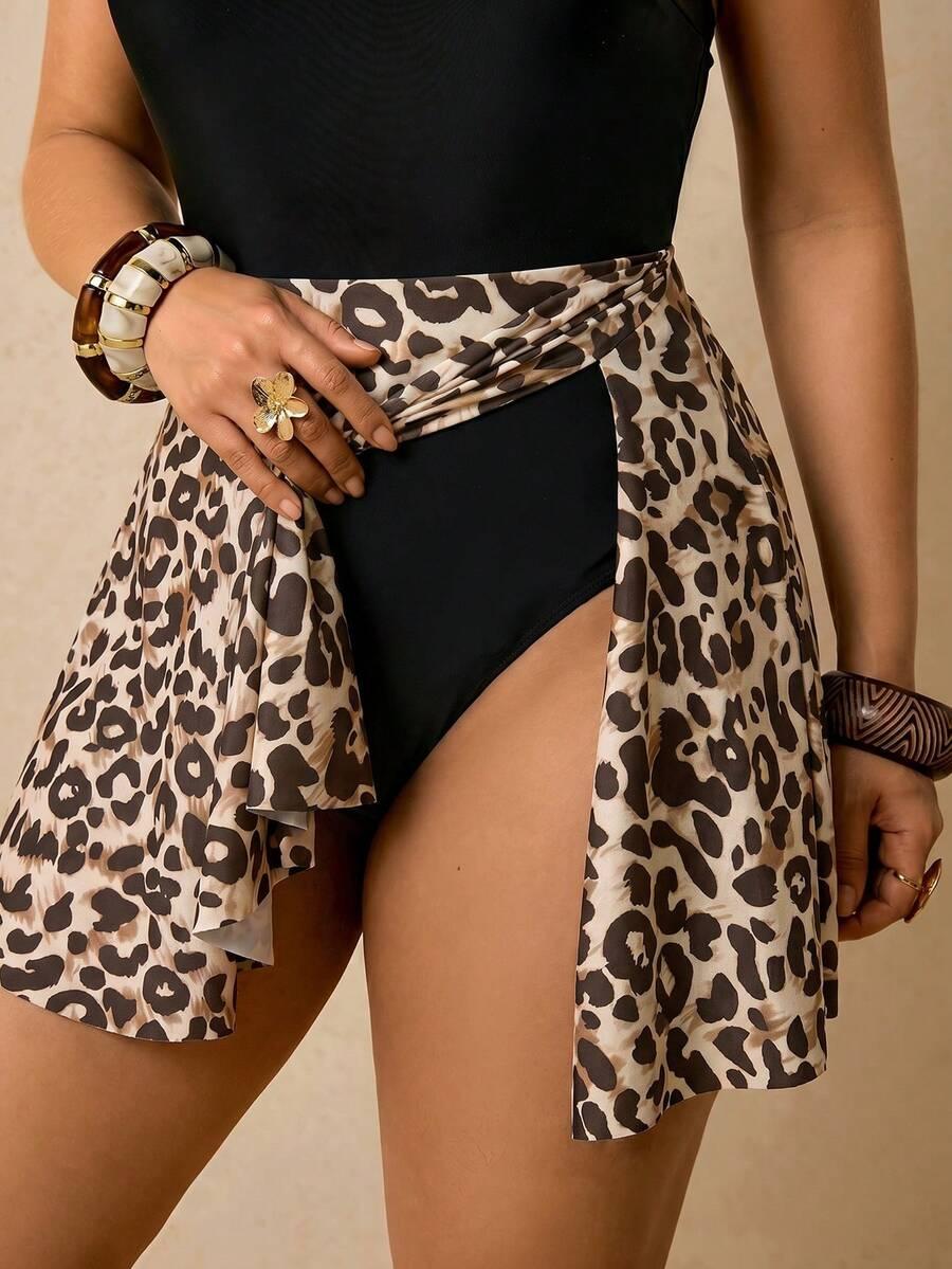 JEDNOCZĘŚCIOWY STRÓJ KĄPIELOWY LEOPARD PRINT