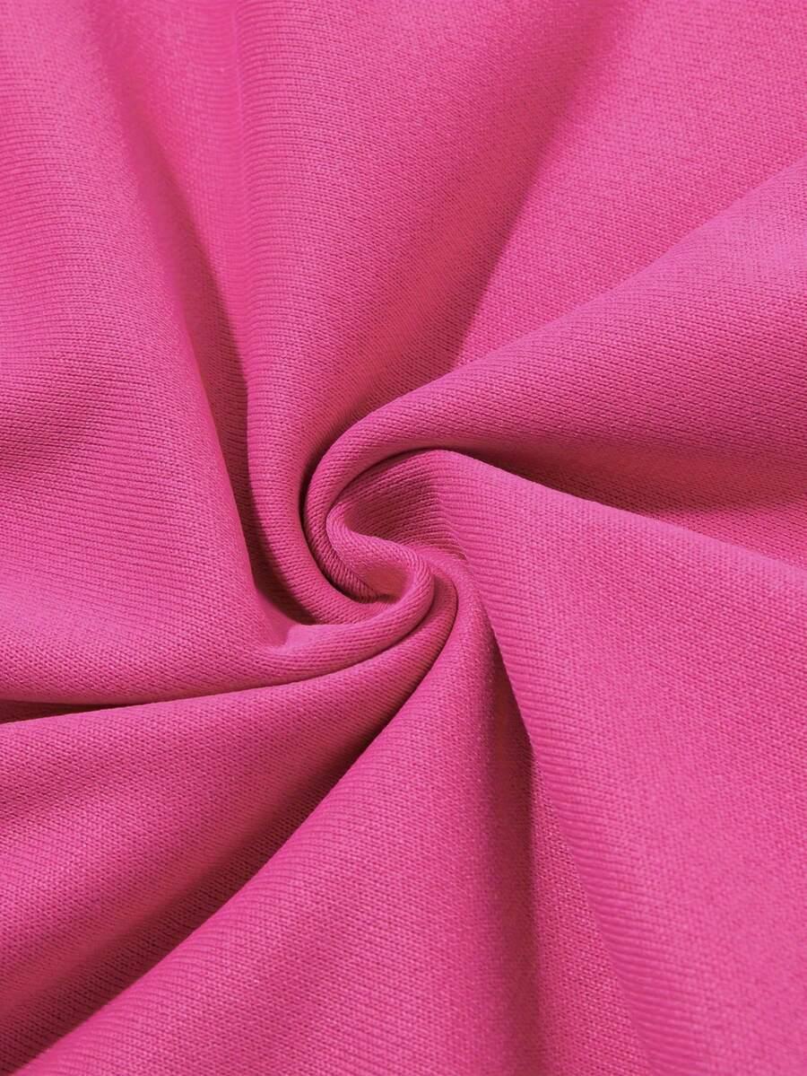 BLUZA Z NADRUKIEM NA TYLE