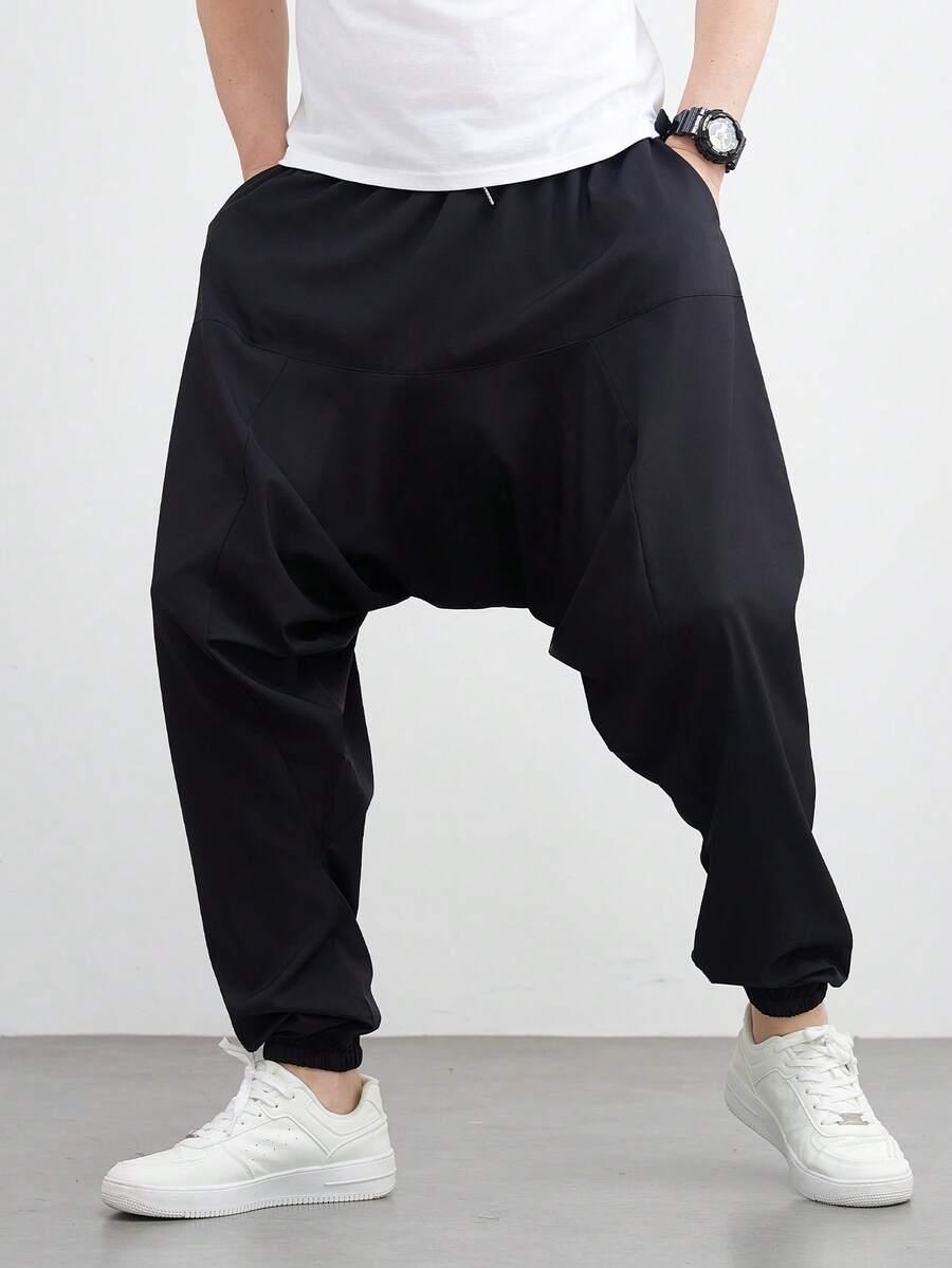 czarne spodnie casual