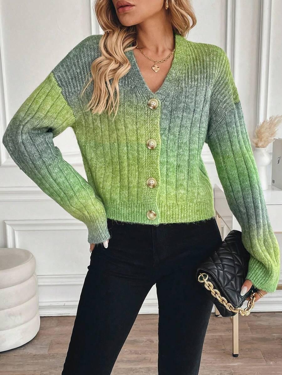 sweter kardigan fluffy guziki