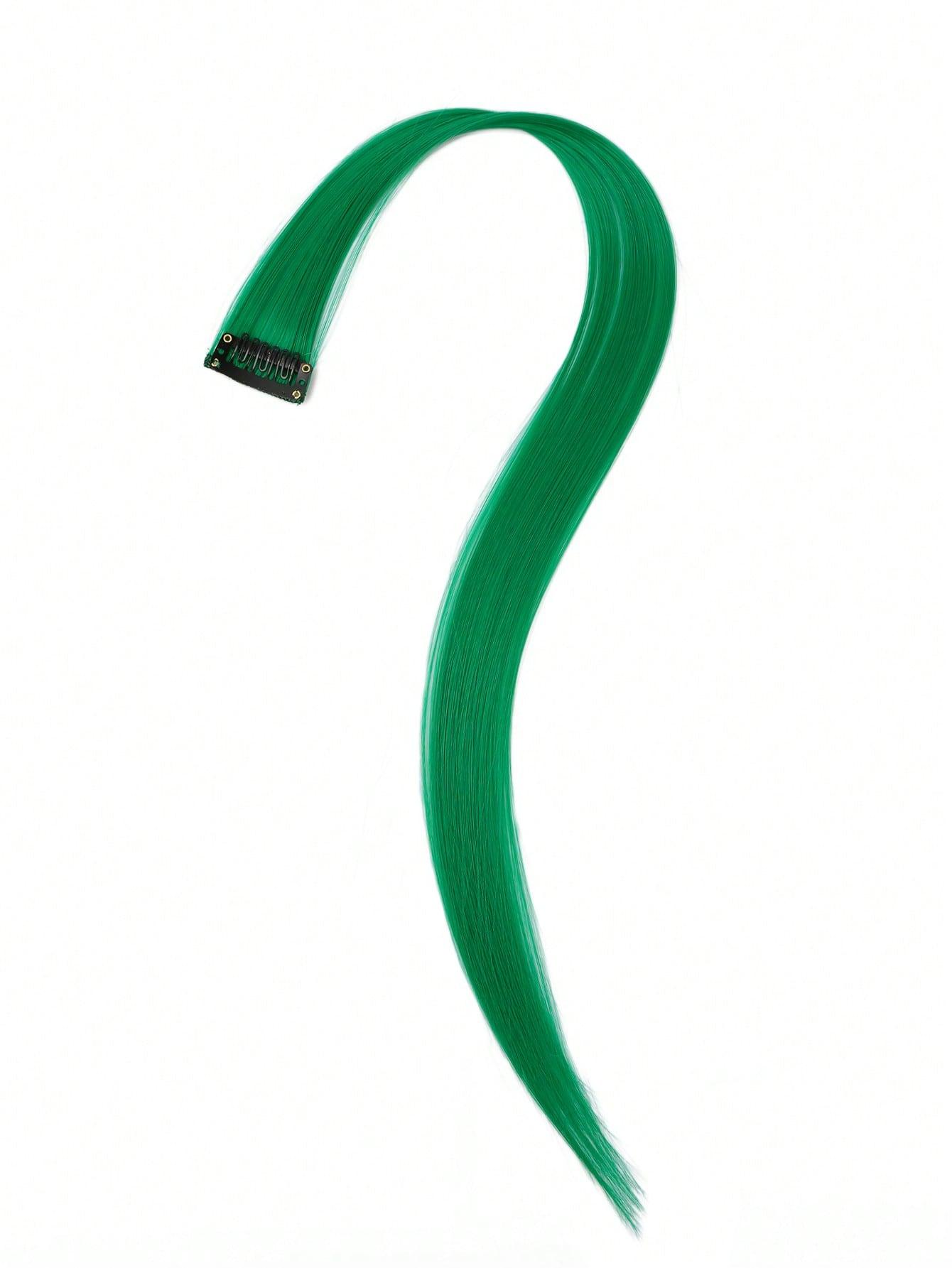 zielone pasma włosów 9-pack
