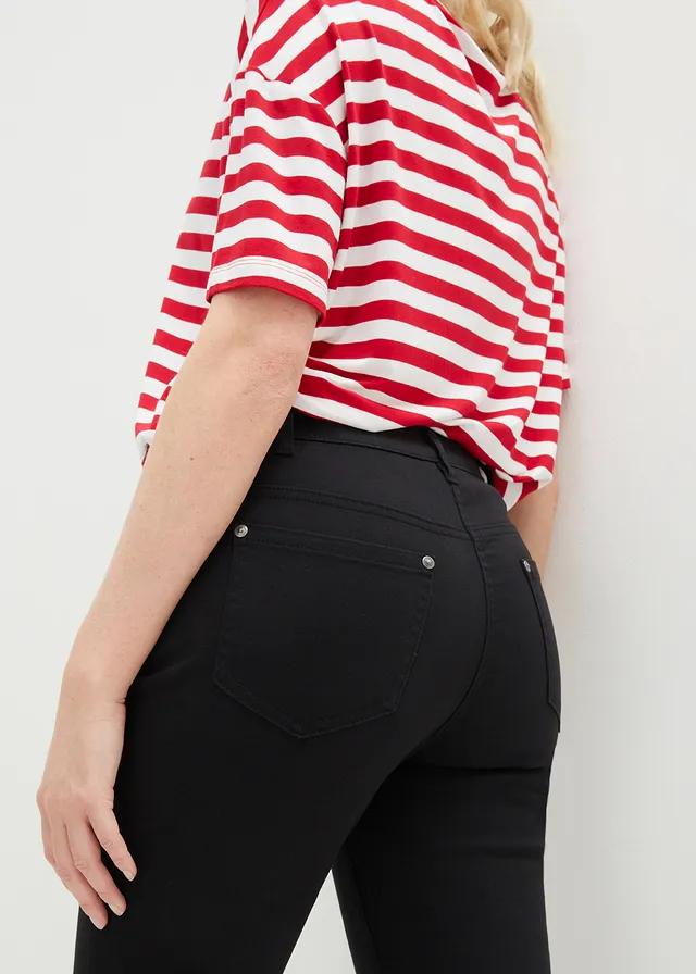 CZARNE SPODNIE JEANS 