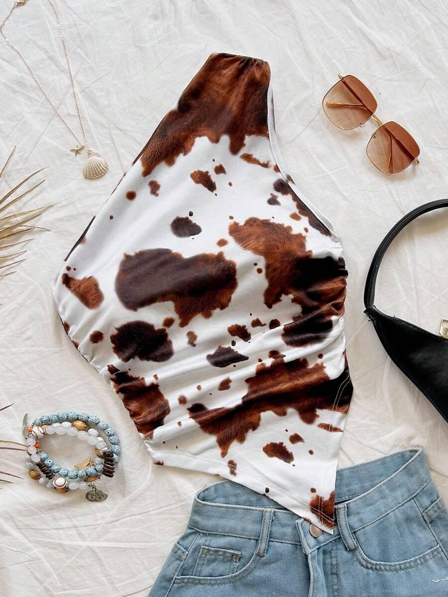 TOP ANIMAL PRINT