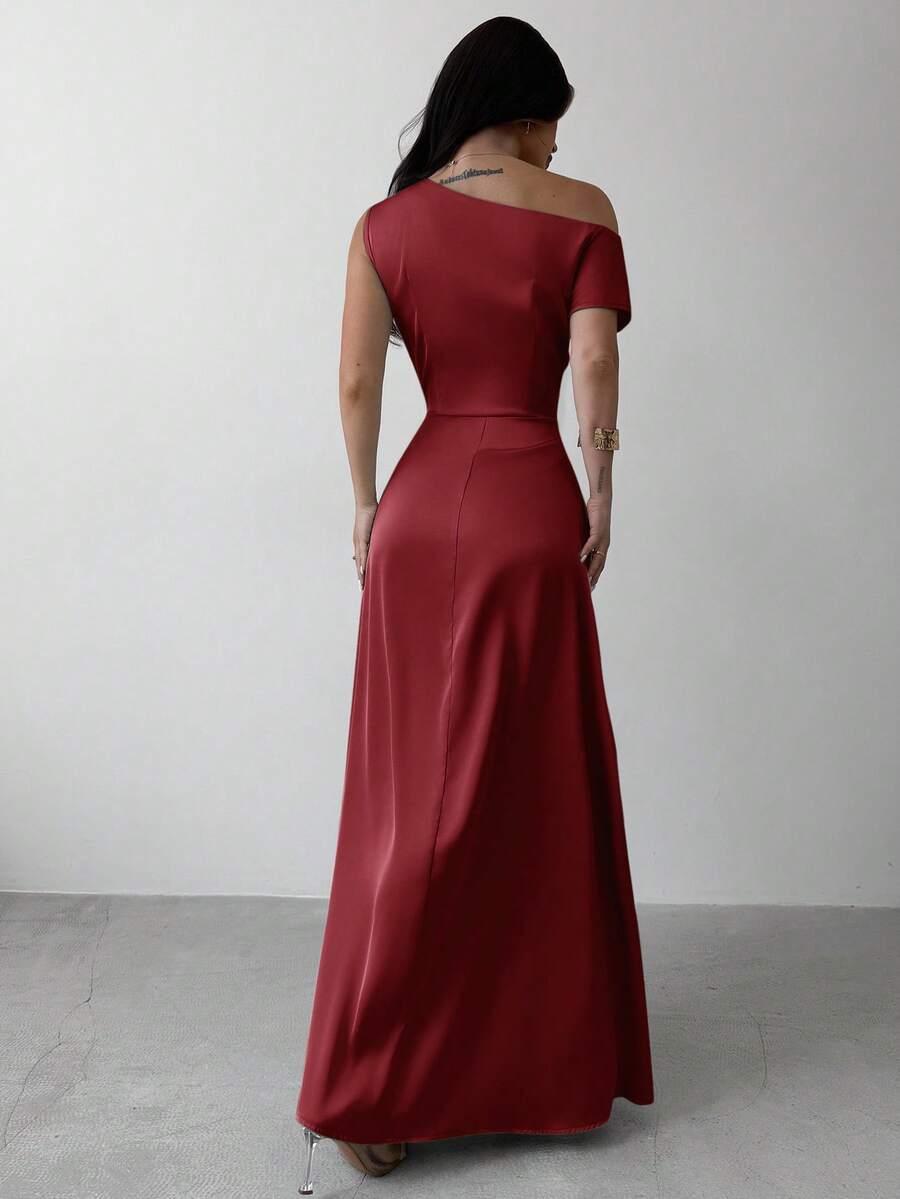 BORDOWA MAXI SUKIENKA