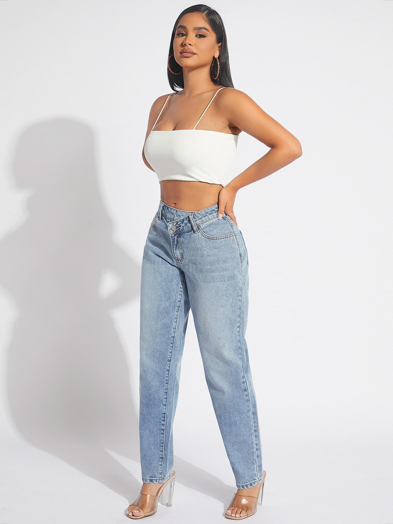 NIEBIESKIE SPODNIE JEANS