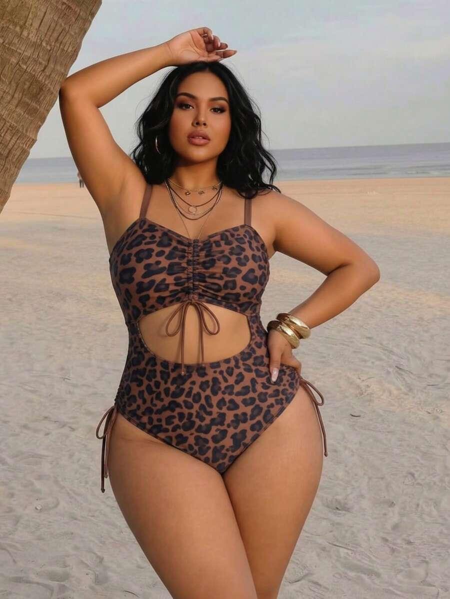 JEDNOCZĘŚCIOWY STRÓJ KĄPIELOWY ANIMAL PRINT