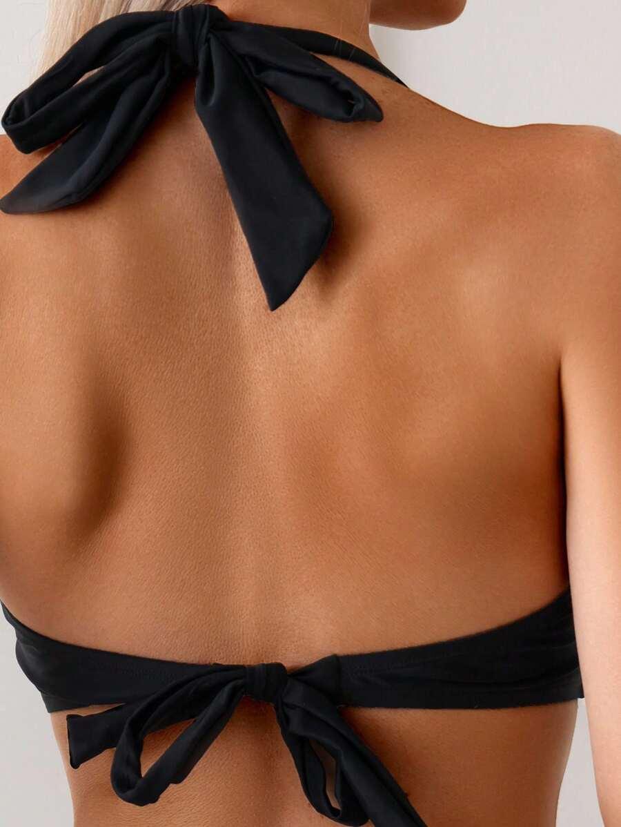 czarna góra od bikini
