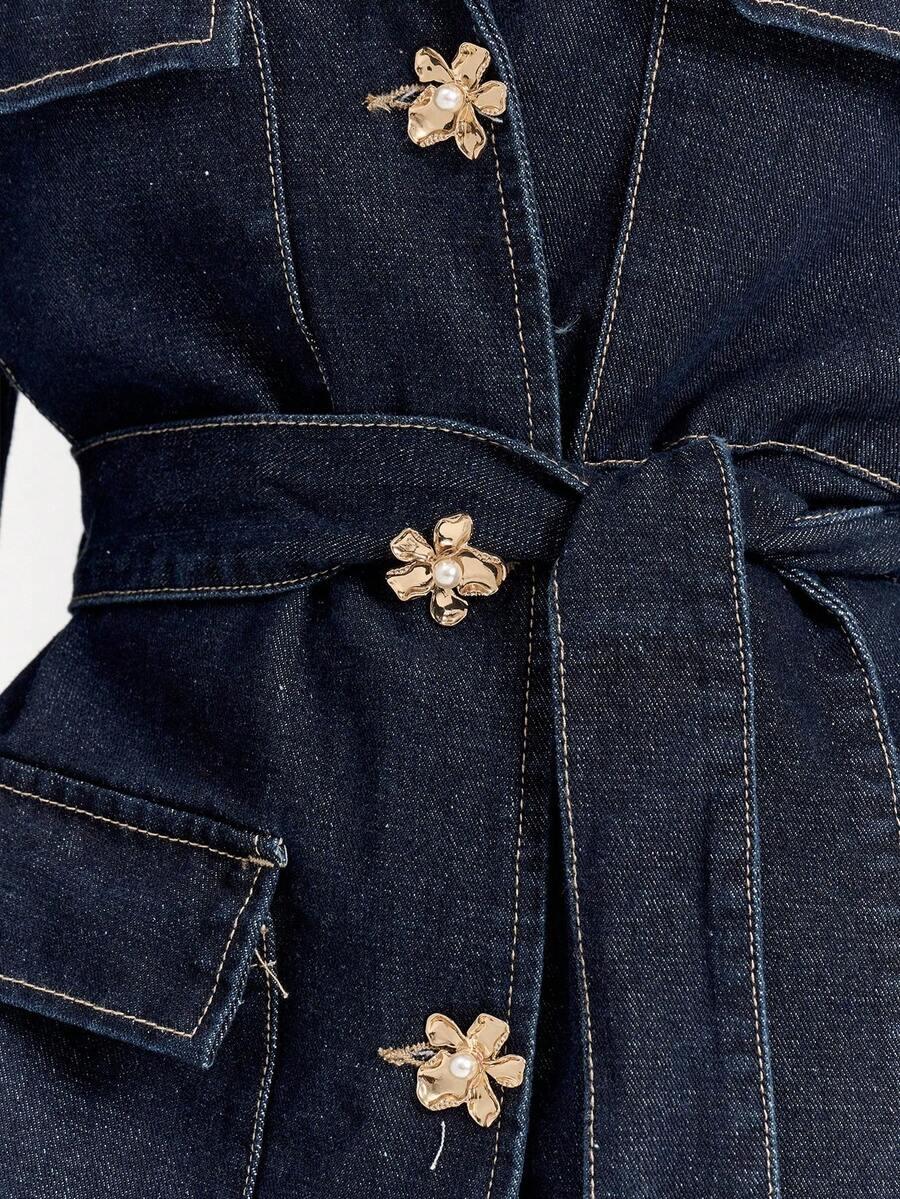KURTKA DŁUGI RĘKAW JEANS