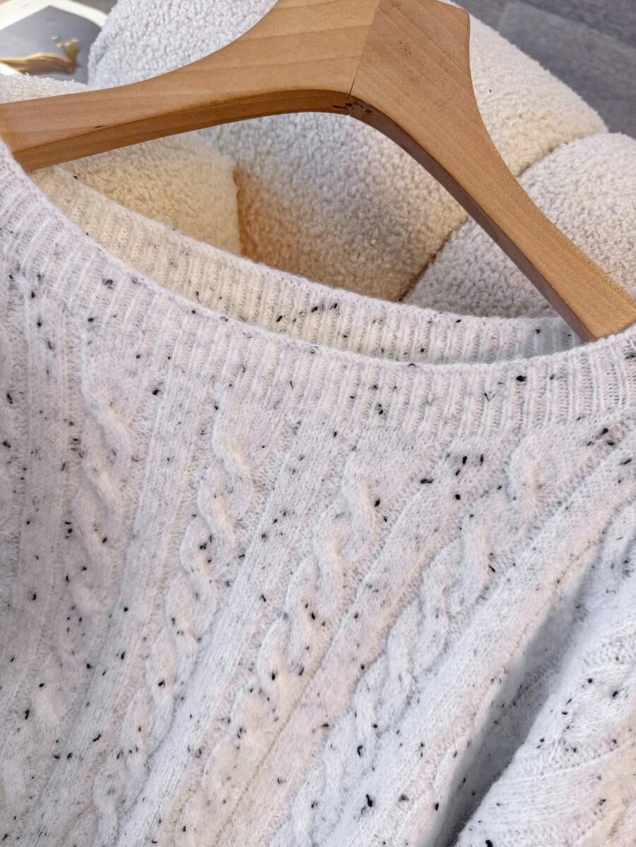 klasyczny sweter splot wzór