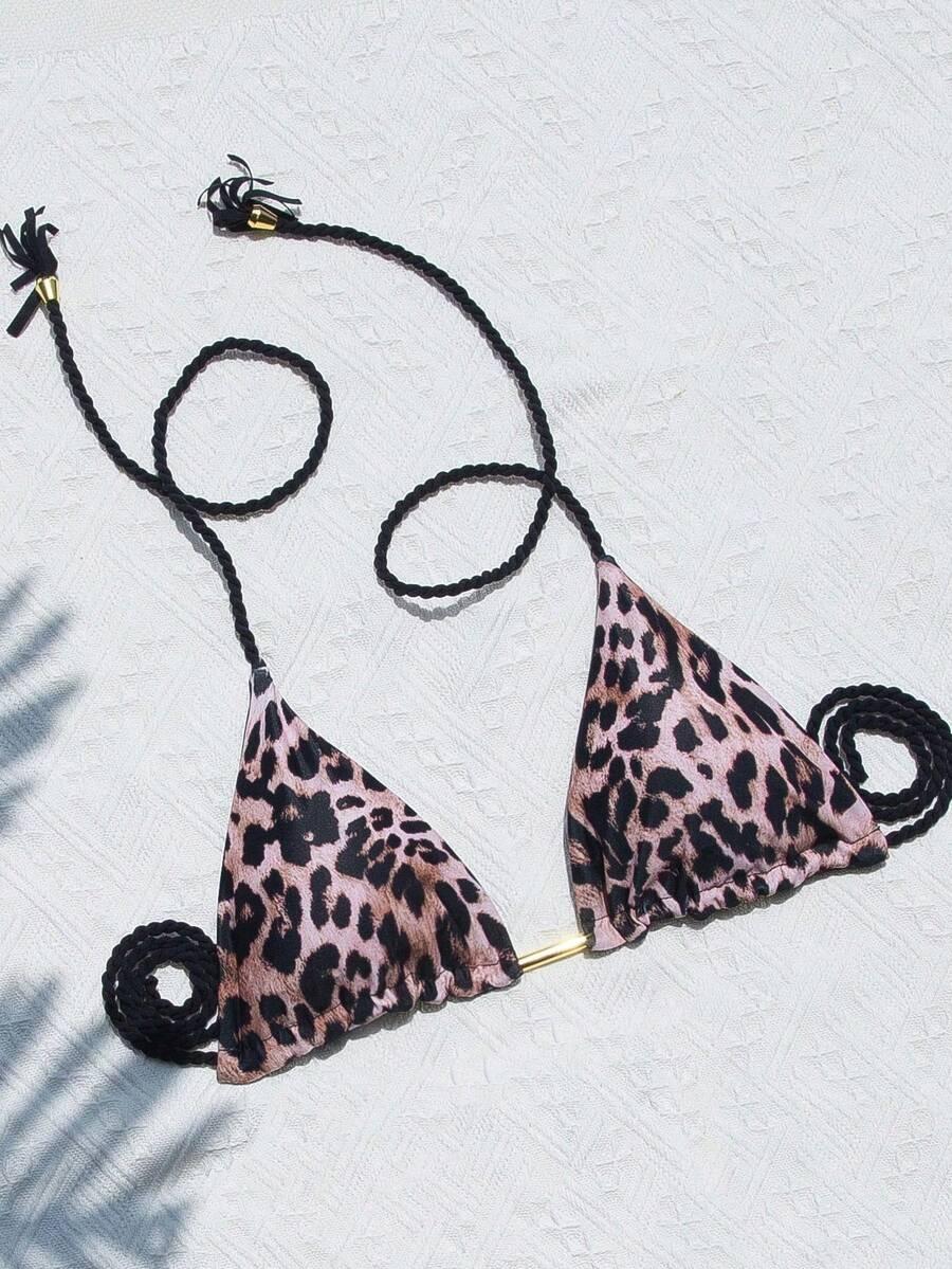 DWUCZĘŚCIOWY STRÓJ KĄPIELOWY ANIMAL PRINT