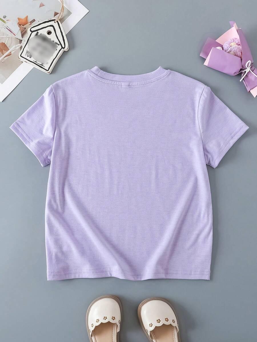 BLUZKA KRÓTKI RĘKAW PRINT