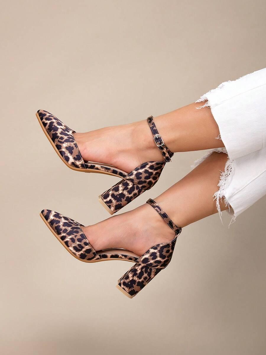 czółenka animal print 