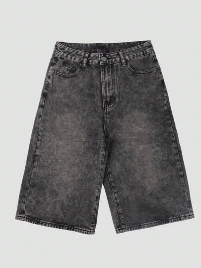 CZARNE SPODNIE JEANS