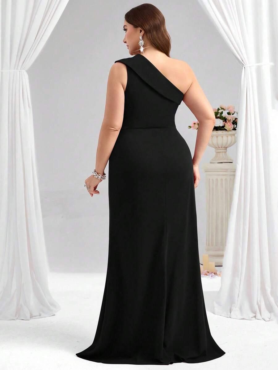 czarna sukienka maxi