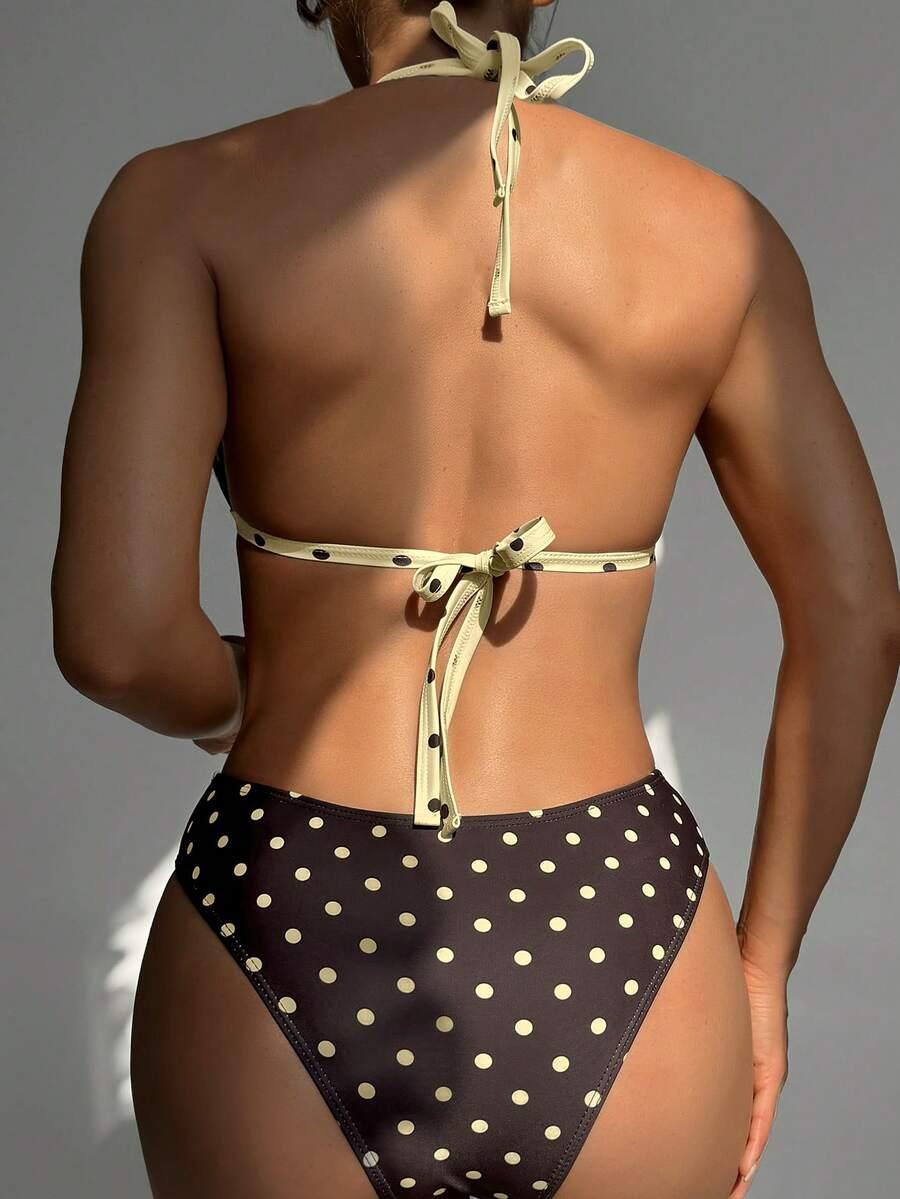 komplet bikini print 