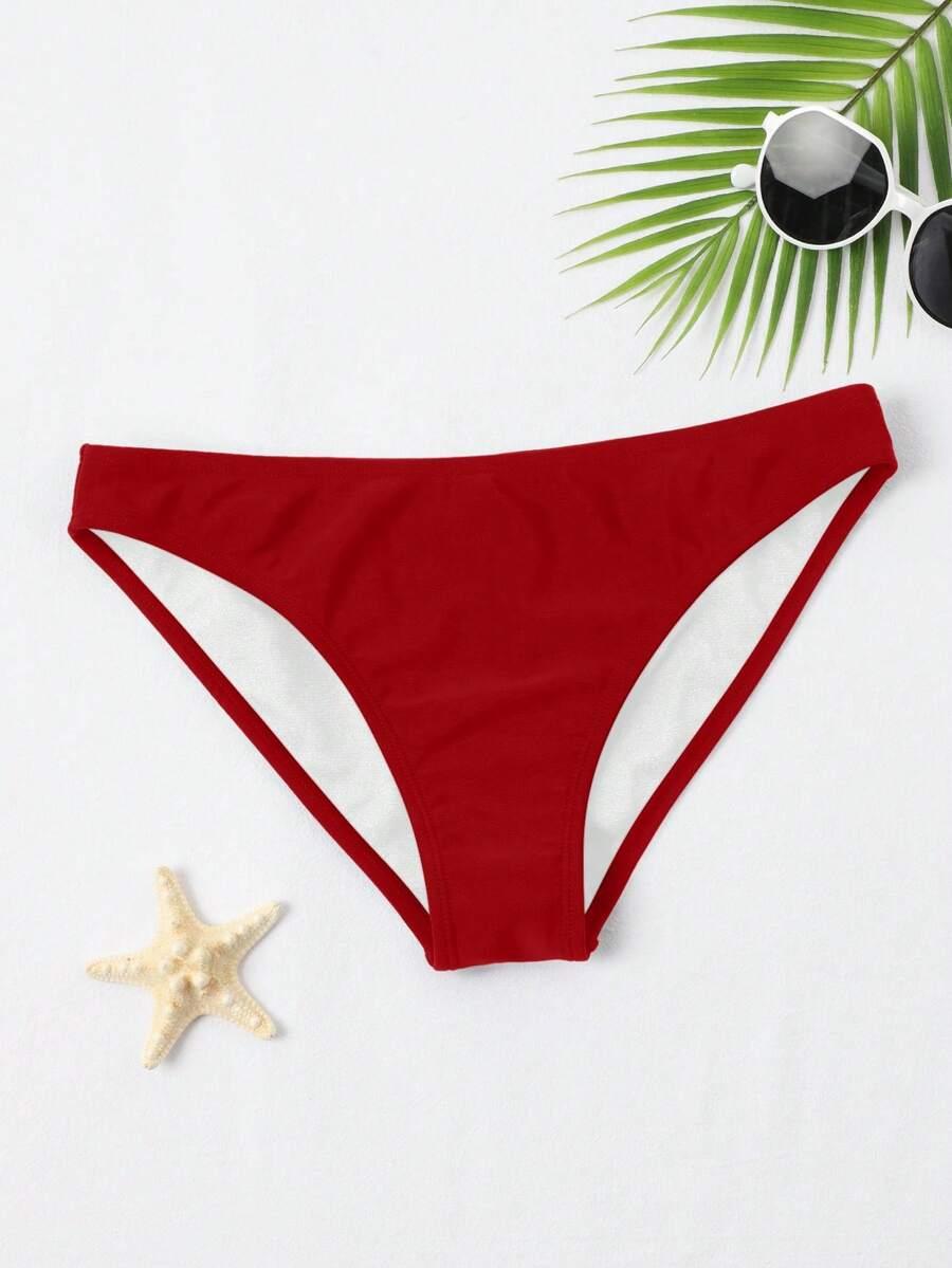 CZERWONY DÓŁ OD BIKINI
