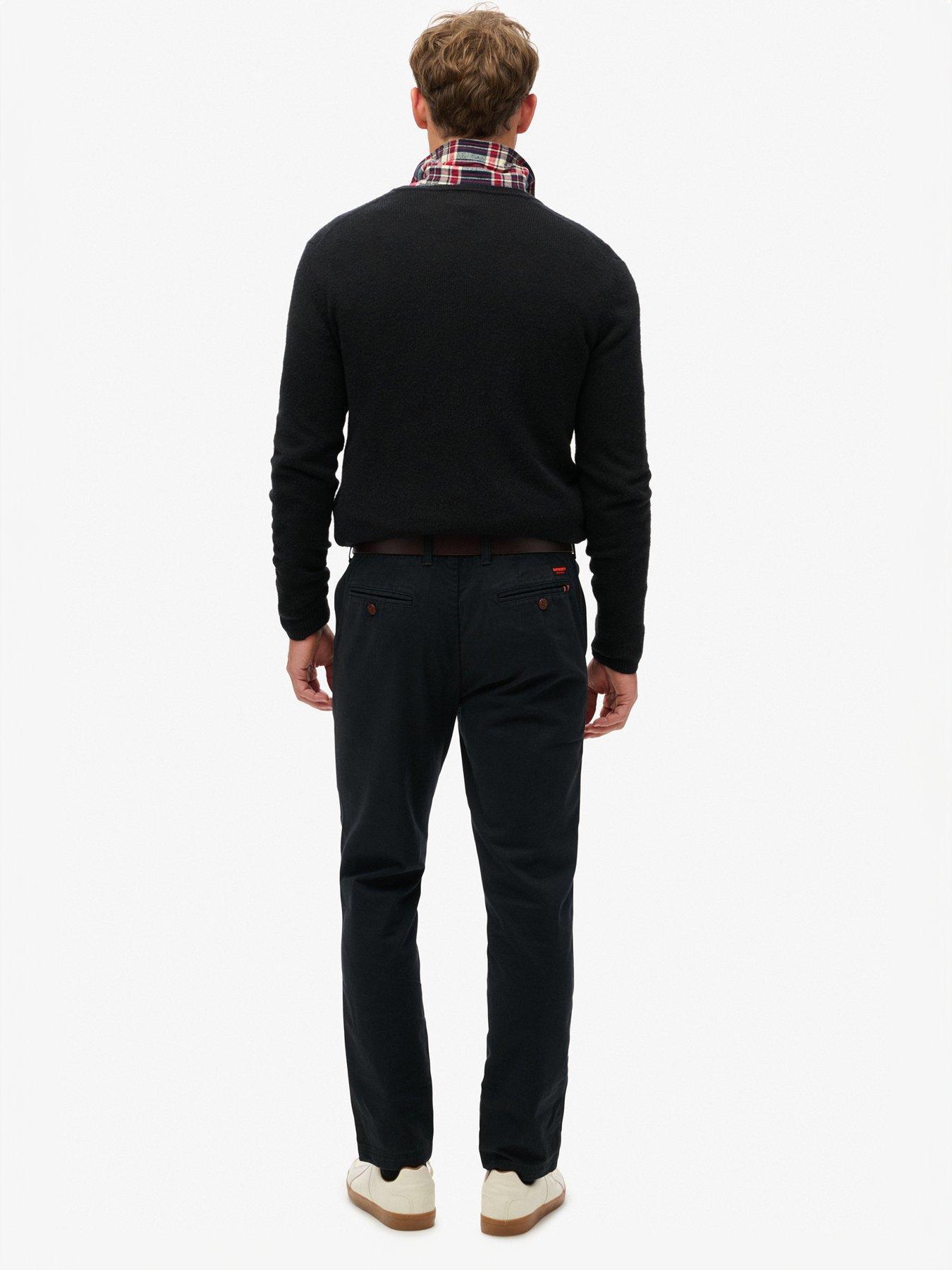 SUPERDRY SPODNIE CHINO SLIM FIT