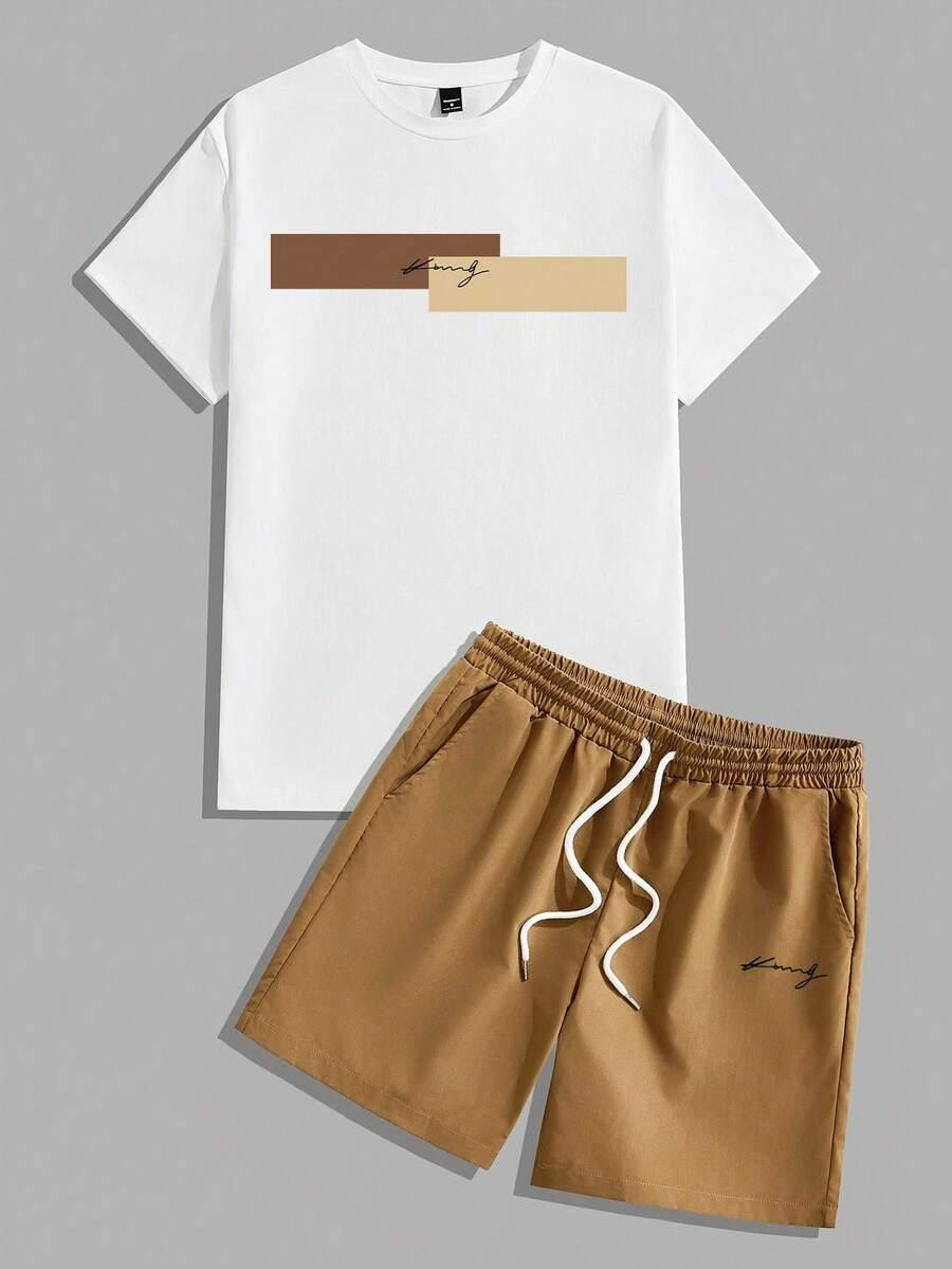 t-shirt spodenki komplet