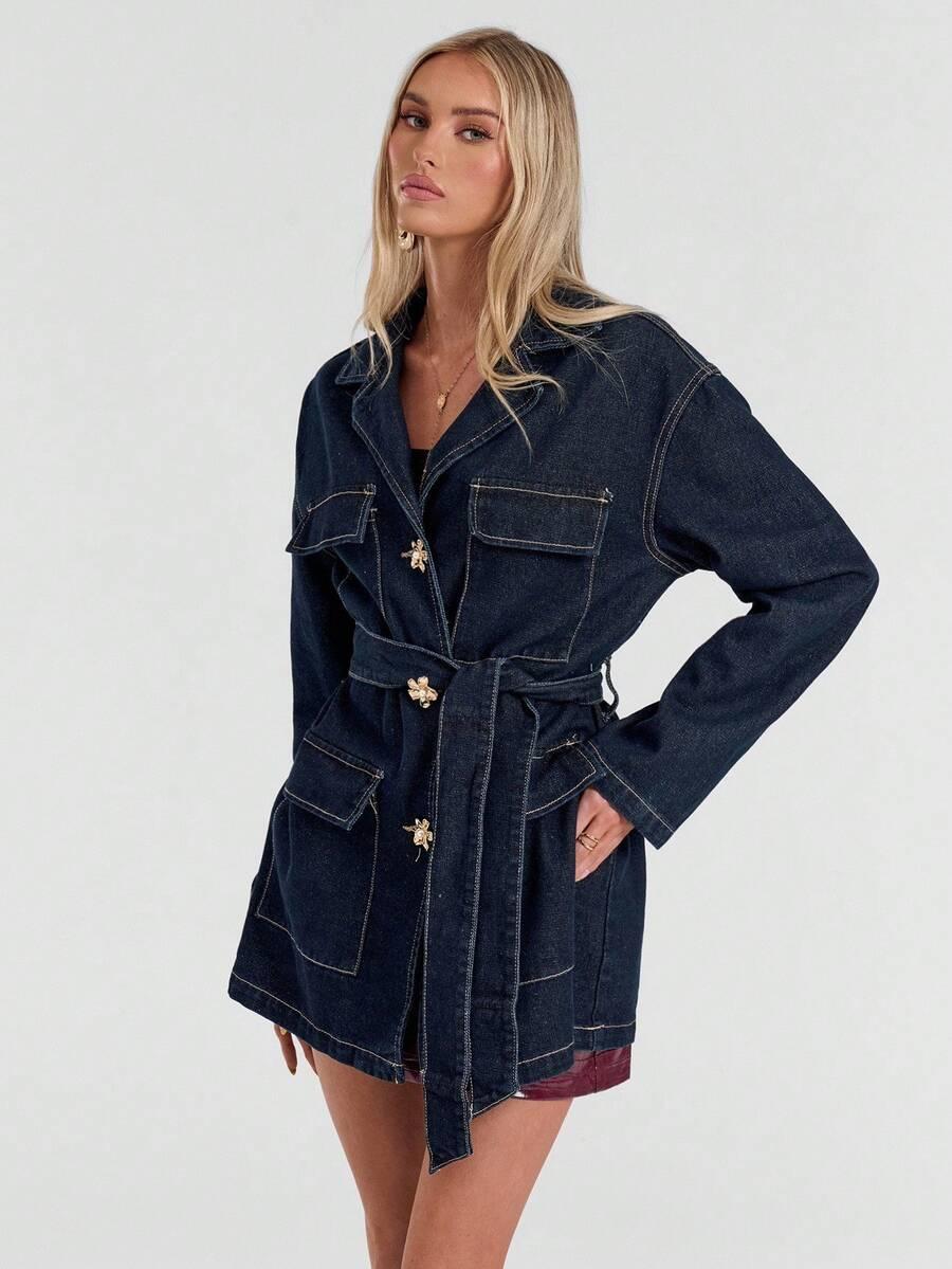 KURTKA DŁUGI RĘKAW JEANS