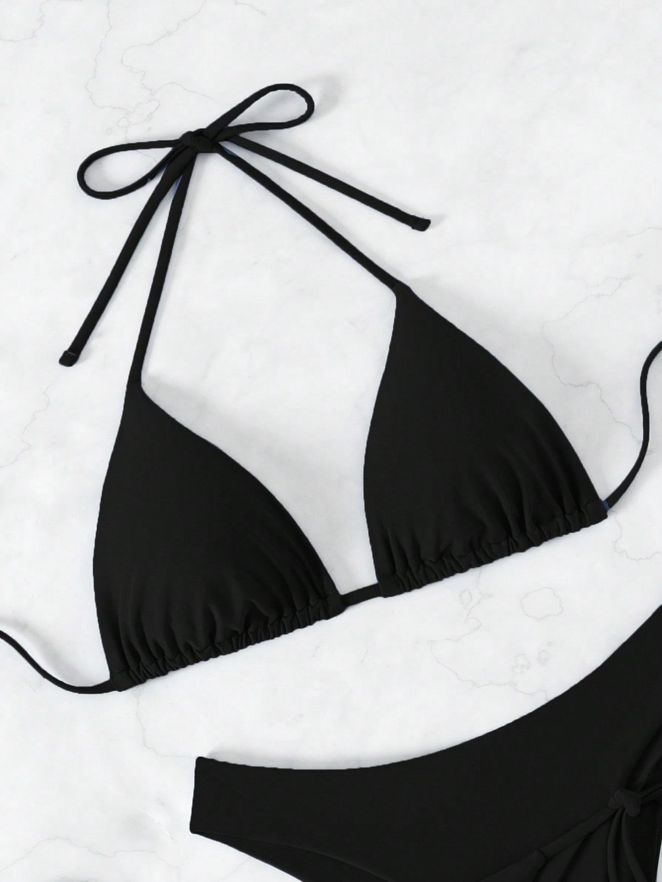 CZARNY KOMPLET BIKINI