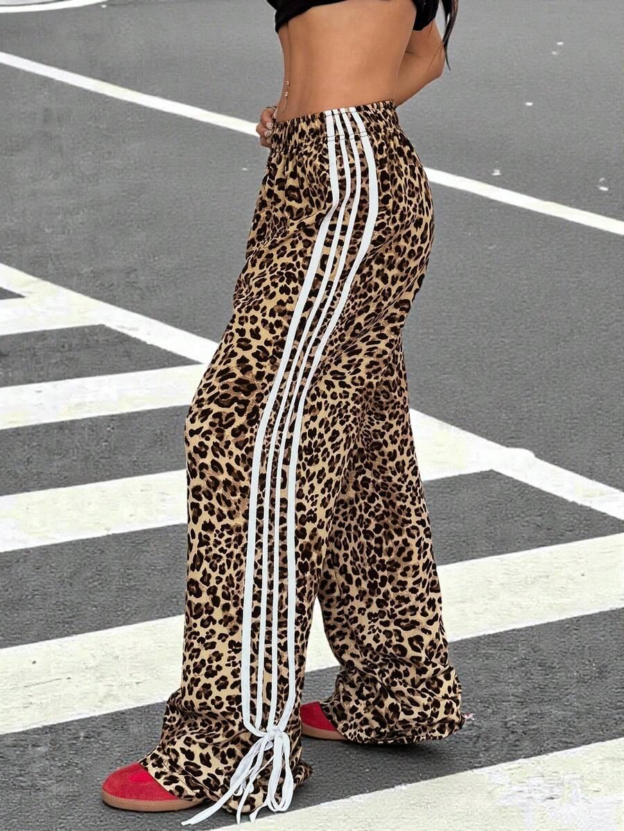 spodnie animal print 